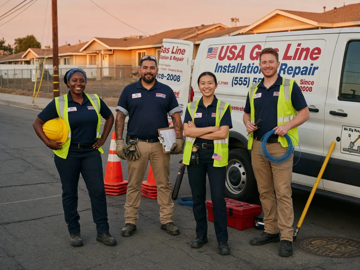 Gas Line Installation company in Adrian, PA